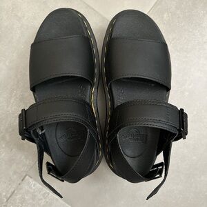 Dr Martens Black platform Sandals